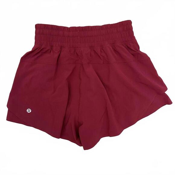 NWT Lululemon Shake It Out High-Rise Running Short 2.5" Sz XXS Magenta Smoke - Picture 4 of 6